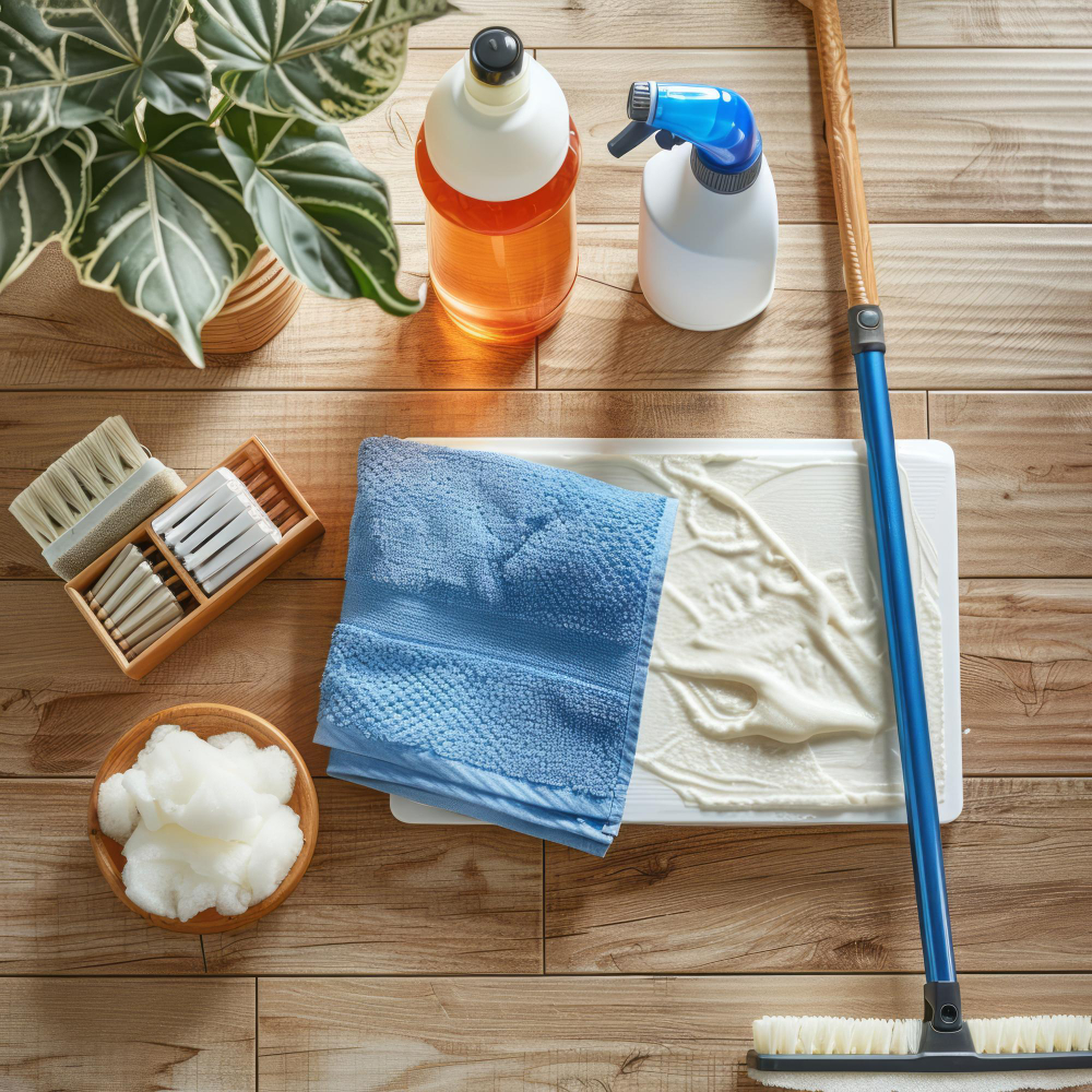 Hoe onderhoud en reinig je een betonlook salontafel het best?